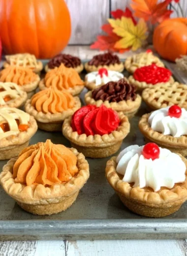 Delicious Cutie Pie Mini Cakes, perfect for celebrations and indulgent treats.