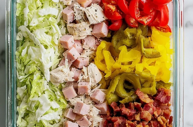 Delicious sub bowls inspired by Jersey Mike's Sub In A Tub recipe