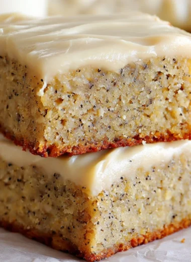 Delicious Banana Bread Brownies served on a plate.