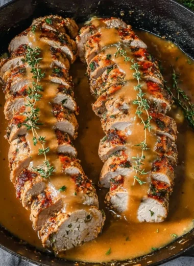 Juicy baked pork tenderloin recipe with simple steps and delicious flavor
