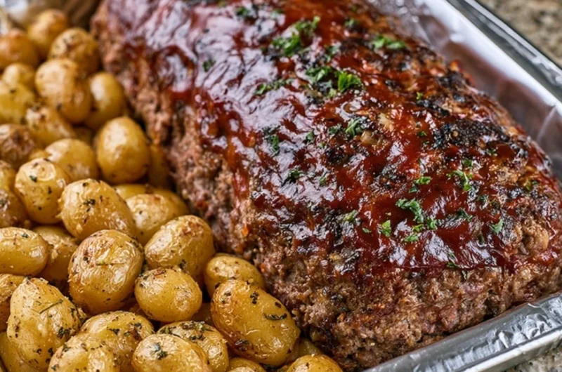A cozy family dinner reminiscent of the dinners we grew up with.