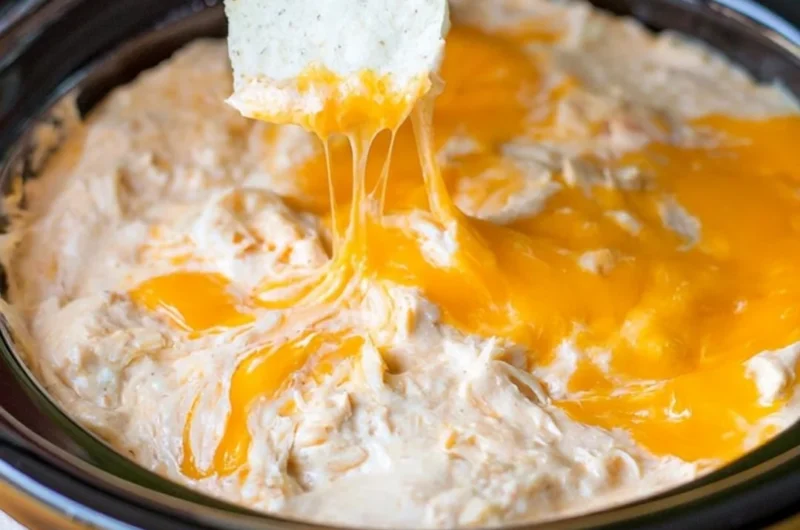 Creamy and cheesy Maryland crab dip served in a bowl