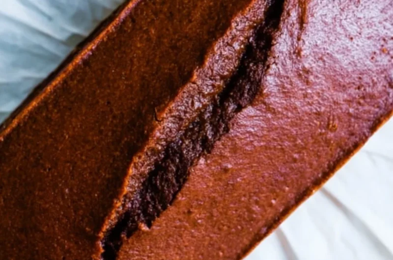 Delicious gingerbread cake loaf with spices and frosting